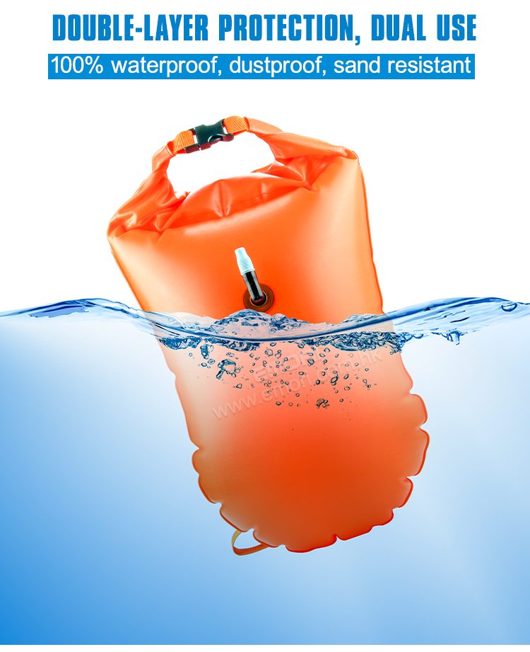 2-in-1 Swim Buoy Dry Bag detail 2