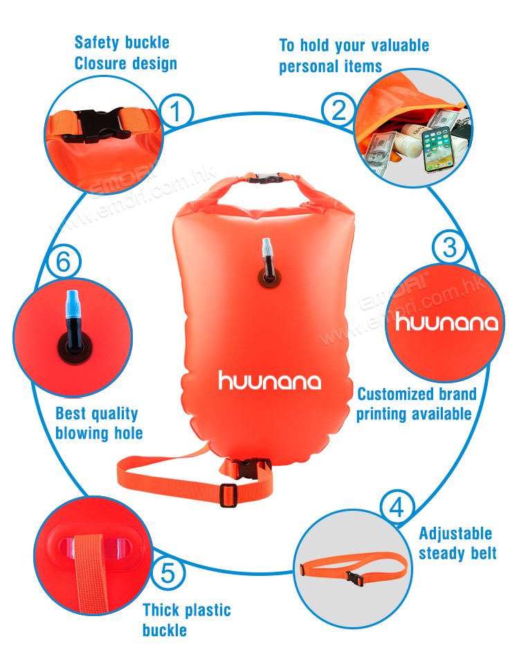 2-in-1 Swim Buoy Dry Bag detail 4