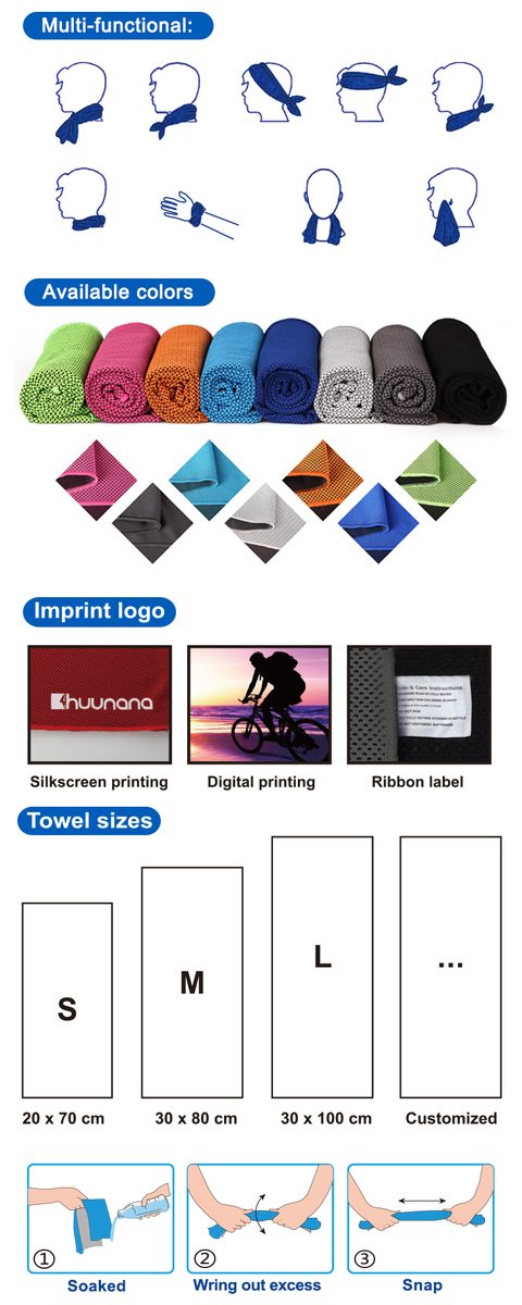 Instant Cooling Towel detail 5