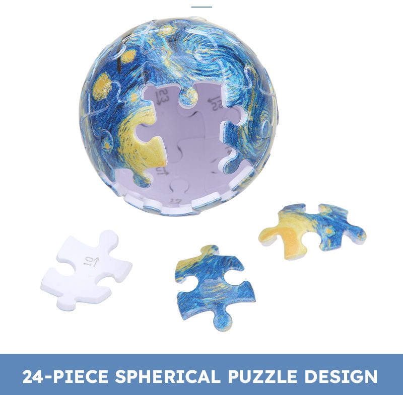 3D Puzzle keychain detail 5