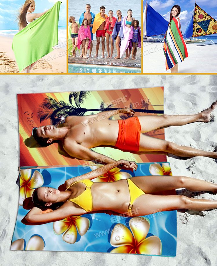Cooling Beach Towel detail 2