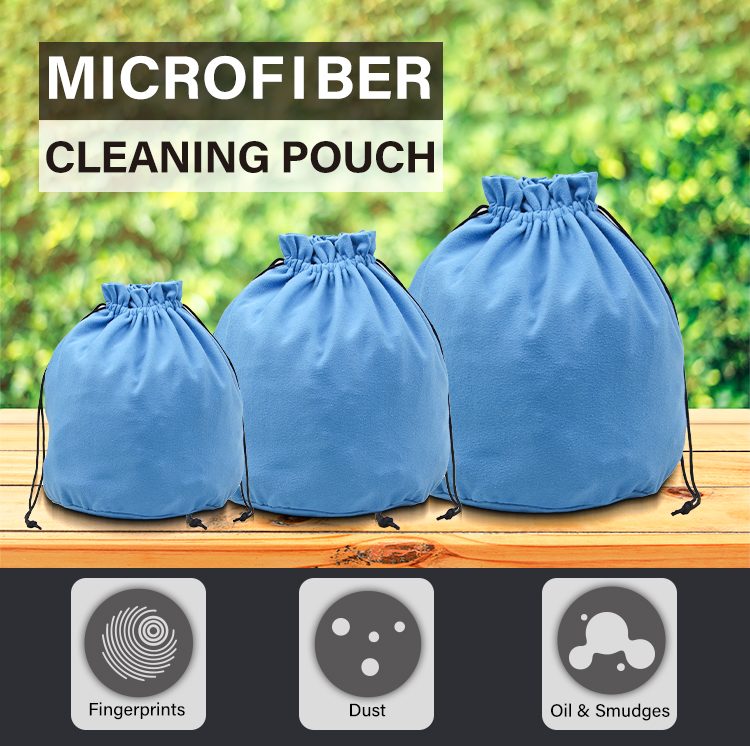 Microfiber Cleaning Pouch detail 1