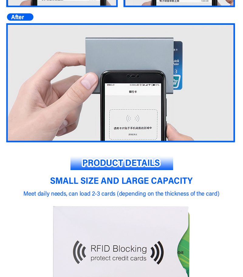 RFID Blocking Card Holder detail 7