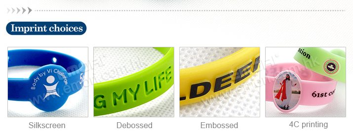 Silicone Wristband detail 3