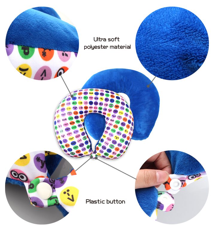 Soft Plush U Shape Neck Pillow detail 5