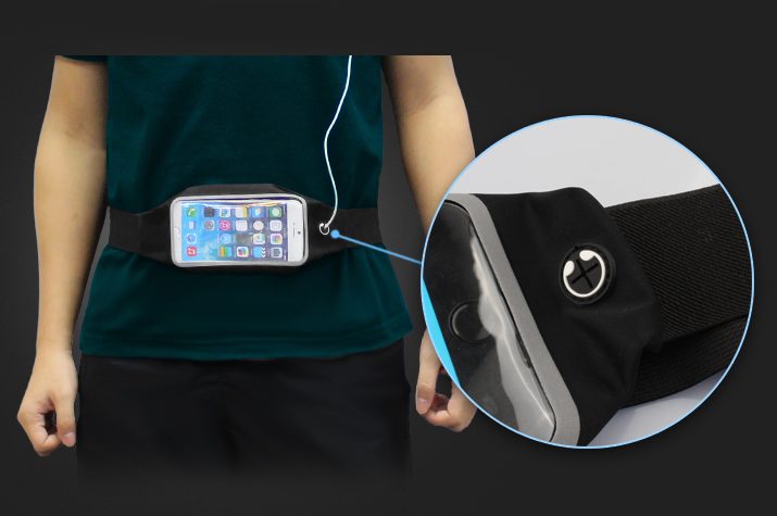 Sports Waist Bag With Clear Window detail 8