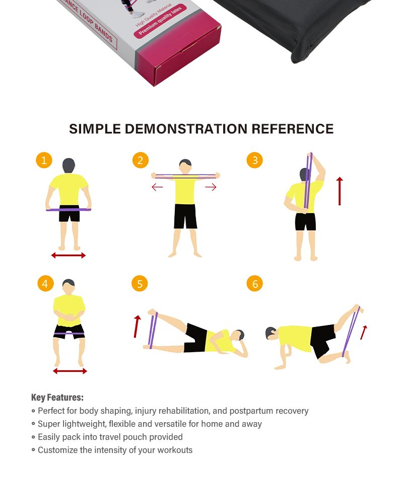 Resistance Band Set detail 8