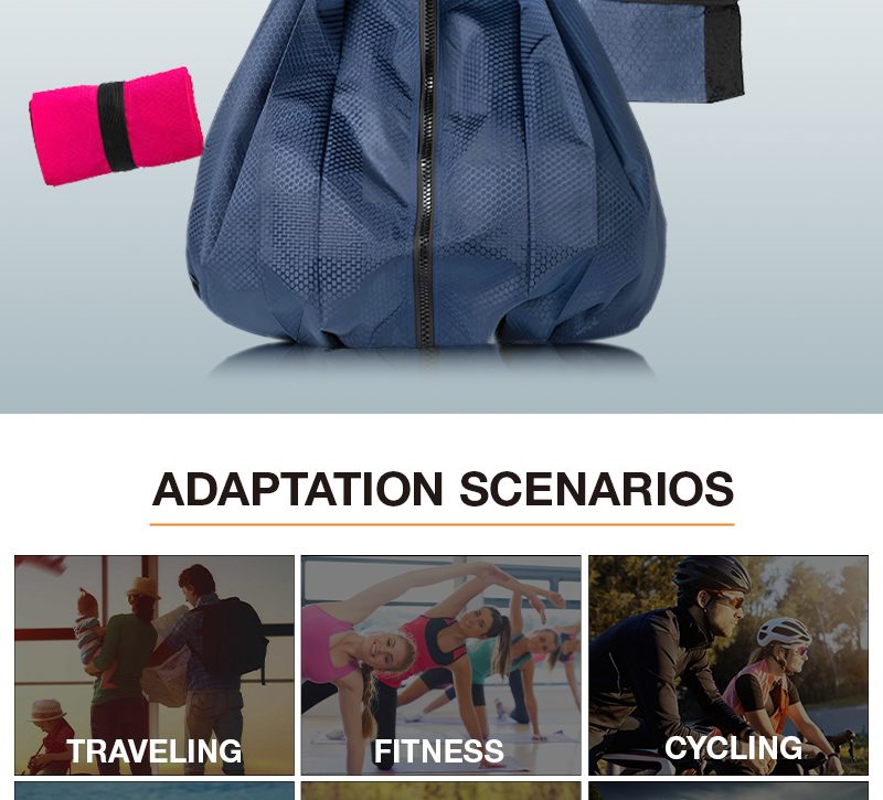 Foldable Travel Backpack detail 2
