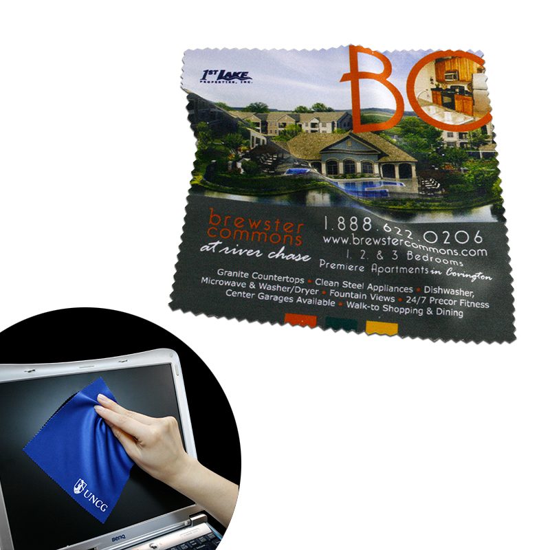 Anti-bacterial microfiber cleaning cloth