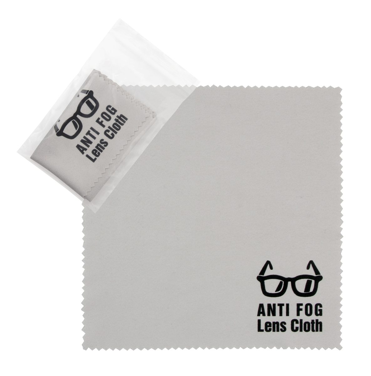 Anti Fog Lens Cloth (+Transparent Zip Lock Bag)