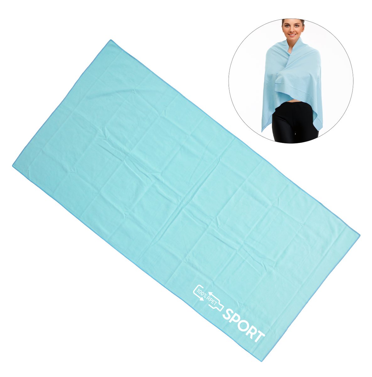 rPET Microfiber Sports Towel