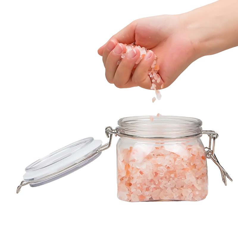 Bail Closure PET Cosmetic Jars for Skincare photo 5