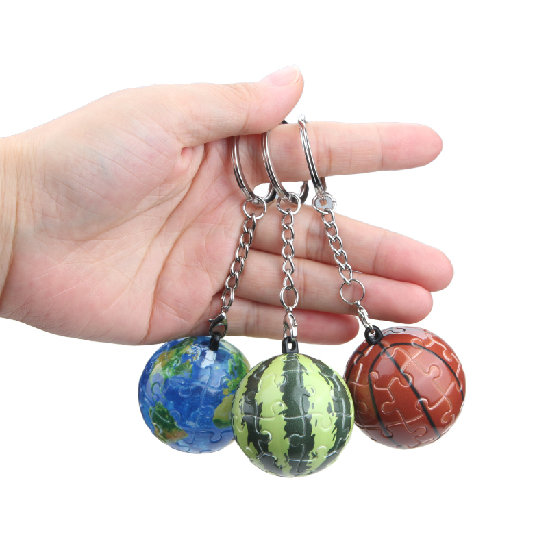 3D Puzzle keychain photo 4