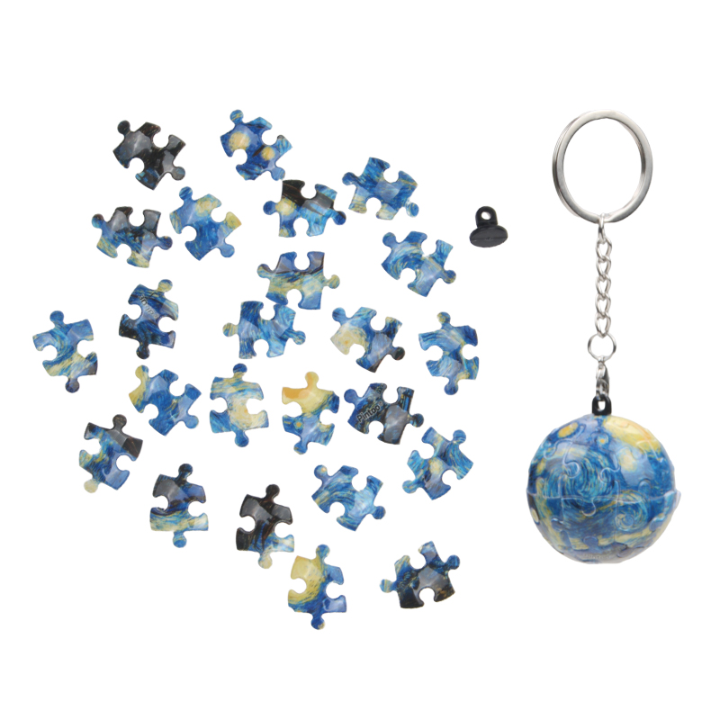 3D Puzzle keychain photo 2