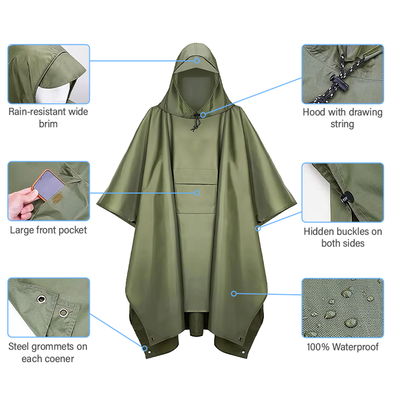 3-in-1 Outdoor Raincoat photo 3