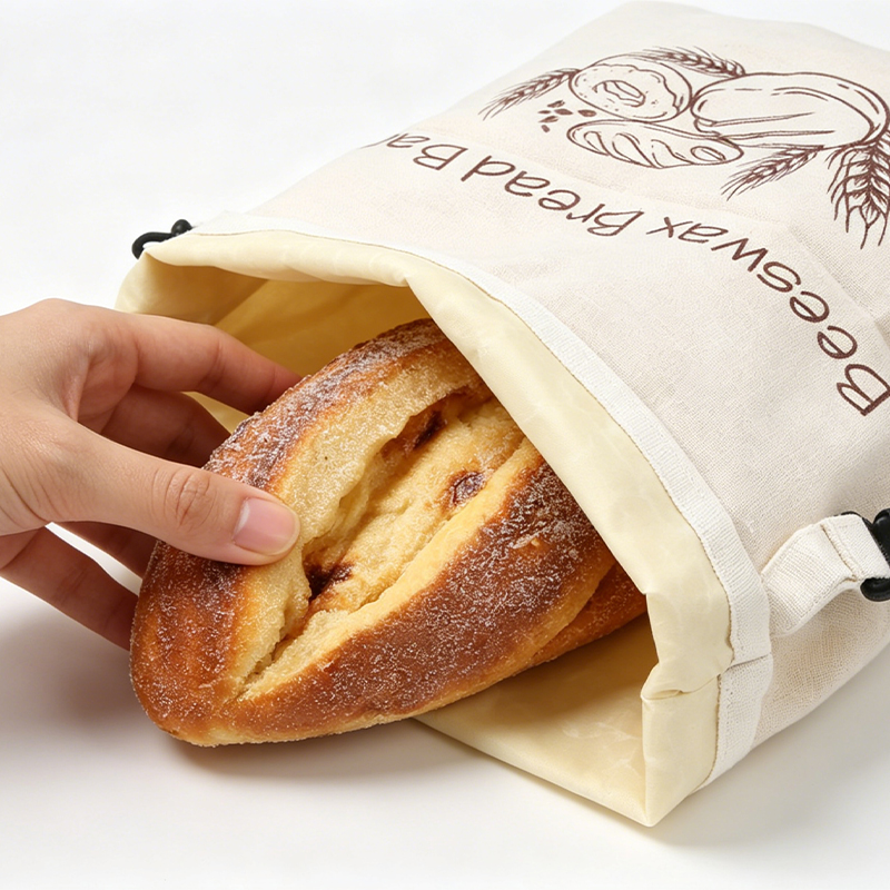Reusable Beeswax Bread Bags photo 5