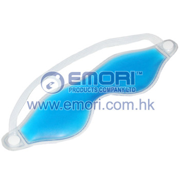 Eye Mask With Elastic Strip & White Buckle