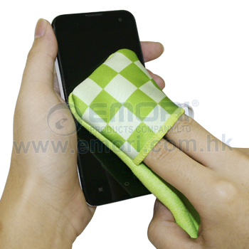 Dual-sided Microfiber Cleaning Cloth ( with pocket ) photo 2