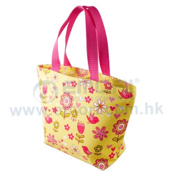 Insulated Cotton Lunch Bag
