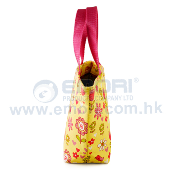 Insulated Cotton Lunch Bag photo 2