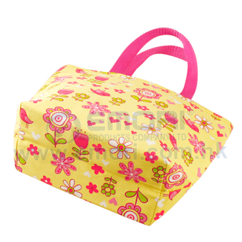 Insulated Cotton Lunch Bag photo 6