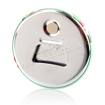 Magnetic Badge Bottle Opener photo 2