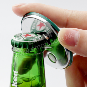 Magnetic Badge Bottle Opener photo 3