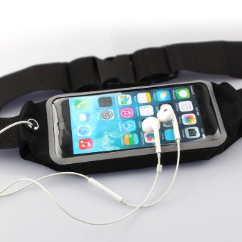 Sports Waist Bag With Clear Window