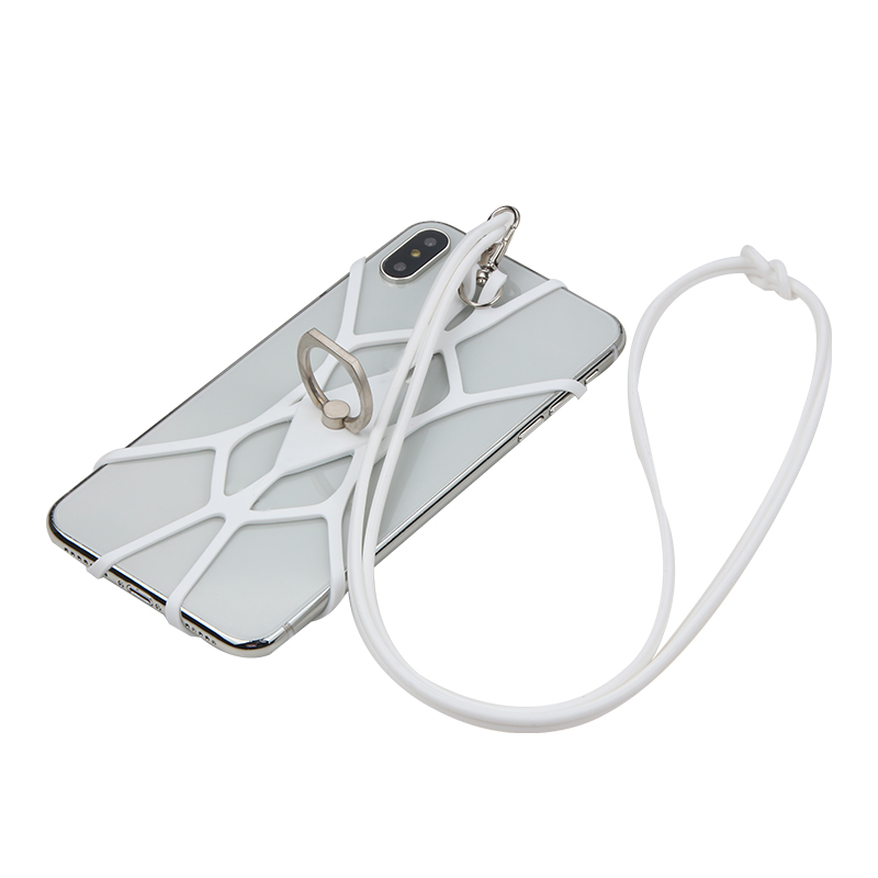 Silicone Phone Strap Lanyard With Ring Holder photo 9