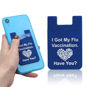 Silicone Mobile Pocket with 3M Sticker