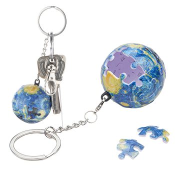 3D Puzzle keychain