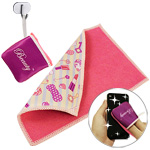 Dual-sided Microfiber Cleaning Cloth ( with pocket )