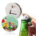 Magnetic Badge Bottle Opener
