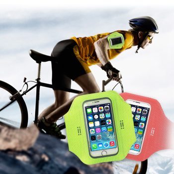 Sports Armband With Mesh Surface